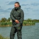 RIDGEMONKEY APEAREL THERMAPRO WATERPROOF SHELL TROUSERS GREEN M