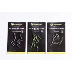   RIDGEMONKEY QUICK CHANGE ROTATOR SLEEVES - WEEDY GREEN GUMIHÜVELY 10DB