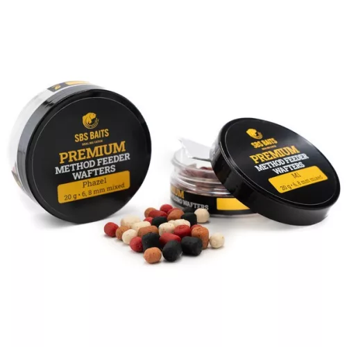 SBS PREMIUM METHOD FEEDER WAFTERS (VEGYES SZÍNEK) 20 G NATURAL