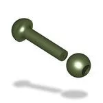 Heli-Chod System green 4 db/csomag -
