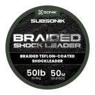 SONIK BRAIDED SHOCK LEADER 50LB 100M