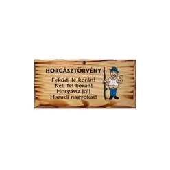FATÁBLA HORGÁSZTÖRVÉNY