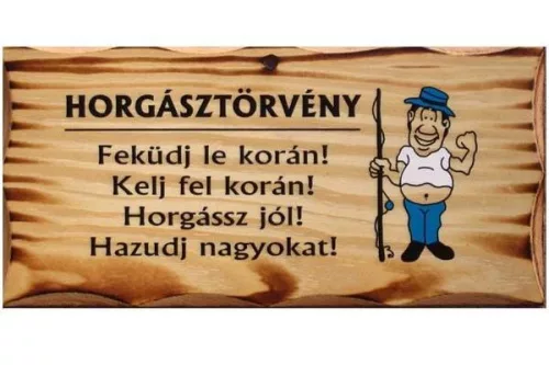 FATÁBLA HORGÁSZTÖRVÉNY