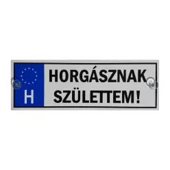 EnergoTeam TRÉFA RENDSZÁM HORGÁSZNAK SZÜLETTEM..