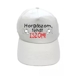 EnergoTeam Baseball sapka Horgászom Tehát iszom