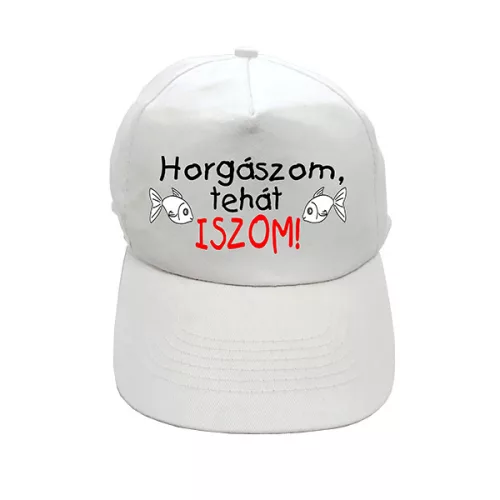 EnergoTeam Baseball sapka Horgászom Tehát iszom