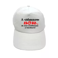 EnergoTeam Baseball sapka A válaszom sör!