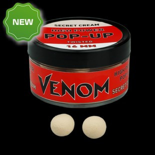 Feedermánia VENOM HIGH POWER POP-UP 16 MM SECRET CREAM