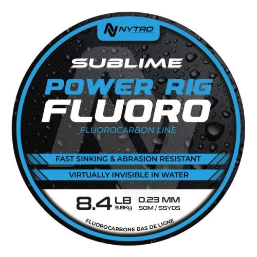 NYTRO SUBLIME POWER RIG FLUORO 50M 0,17MM
