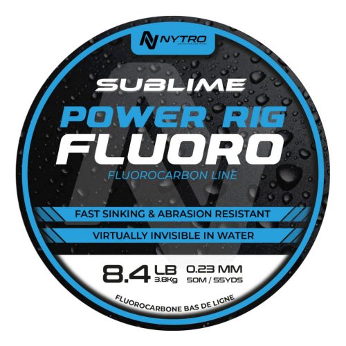 NYTRO SUBLIME POWER RIG FLUORO 50M 0,21MM