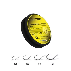   NYTRO NTO4 COMMERCIAL ELŐKÖTÖTT SZAKÁLL NÉLÜLI ELŐKE 20 CM 18/0,11MM