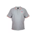 NYTRO LIGHT MARL GREY POLO SHIRT 2XL