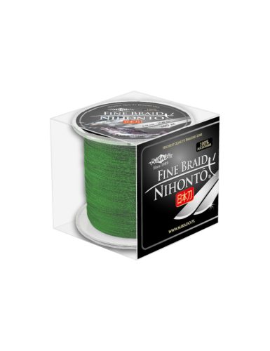 Mikado Nihonto Fine Braid Zöld 0.45mm 300m