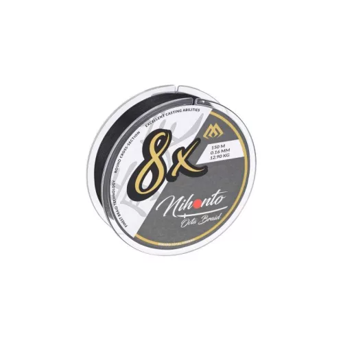 Mikado Nihonto Octa Braid Fekete 0,50mm 150m