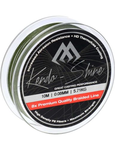 Mikado Kendo Shine Green 0.12mm 10m Fonott Előkezsinór
