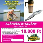 Horgász ajándék vásárlási utalvány, horgásztúra-programok